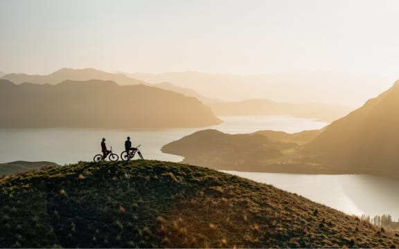 The Bike Glendhu track near Wānaka