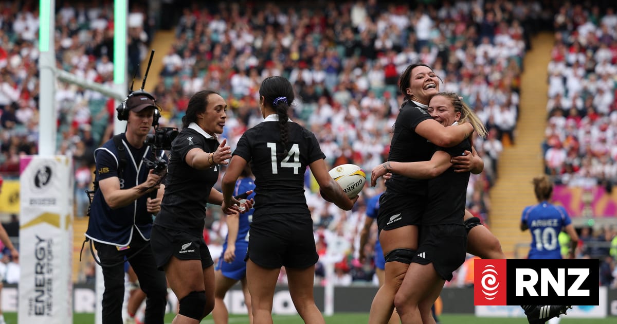  BLACK FERNS ラガーパンツ 黒　ニュージーランド Black Ferns set for three-Test showdown vs France at home in 2026