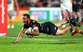 Karl Lawton of New Zealand Warriors.