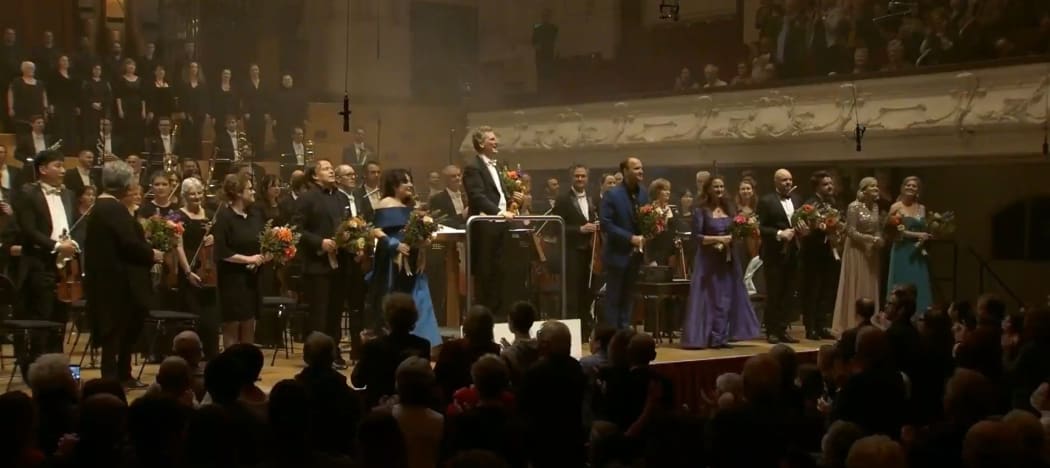 Curtain call at the Auckland Philharmonia's performance of Die tote Stadt