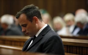 Former paralympian athlete Oscar Pistorius during his trial in Pretoria in 2016.