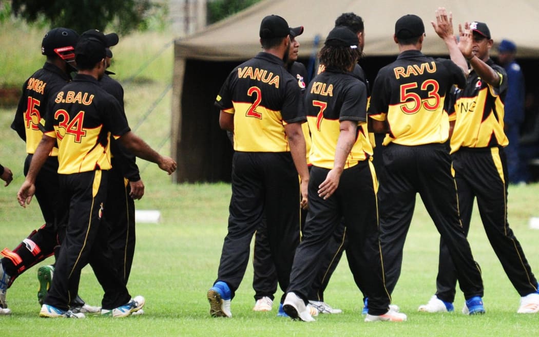 Celebrations were few and far between for the PNG team