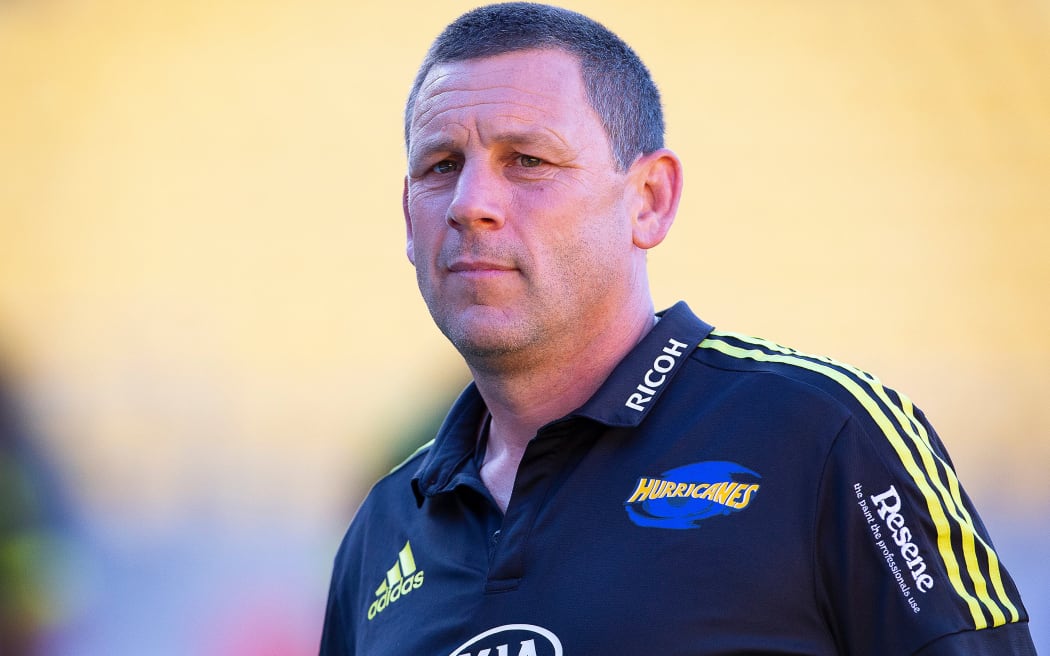 Hurricanes Head coach, Jason Holland. Super Rugby Aotearoa. Sky Stadium, Wellington. Saturday 27th February 2021. Copyright photo: Grant Down / www.photosport.nz