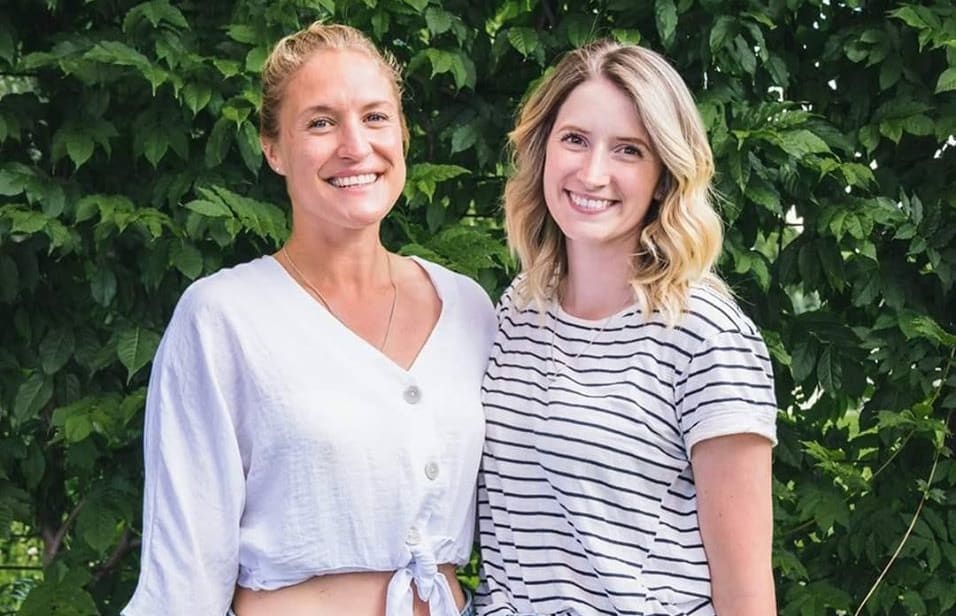 Stephanie Simpson and Rebekah Hanson.