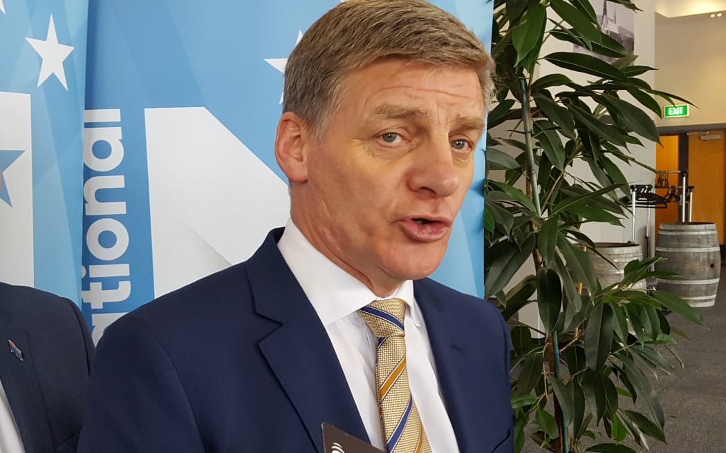 Bill English on the campaign trail in Marlborough.
