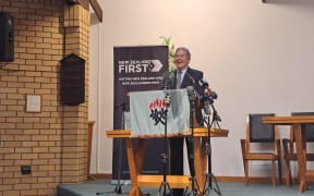 Winston Peters delivers a scene-setting speech in Howick on Friday 24th of March, 2023.