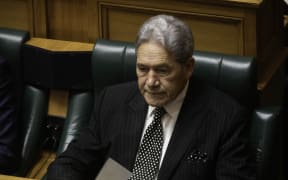 Winston Peters at Parliament