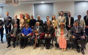 Delegates at the NZ High Commission in the UK.