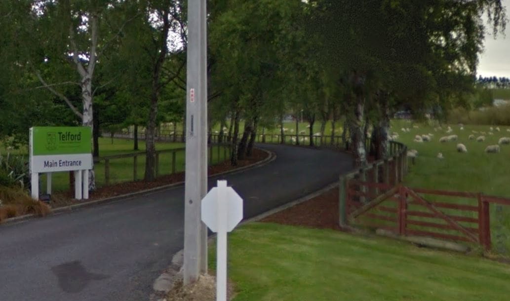 The on-farm Telford campus near Balclutha.