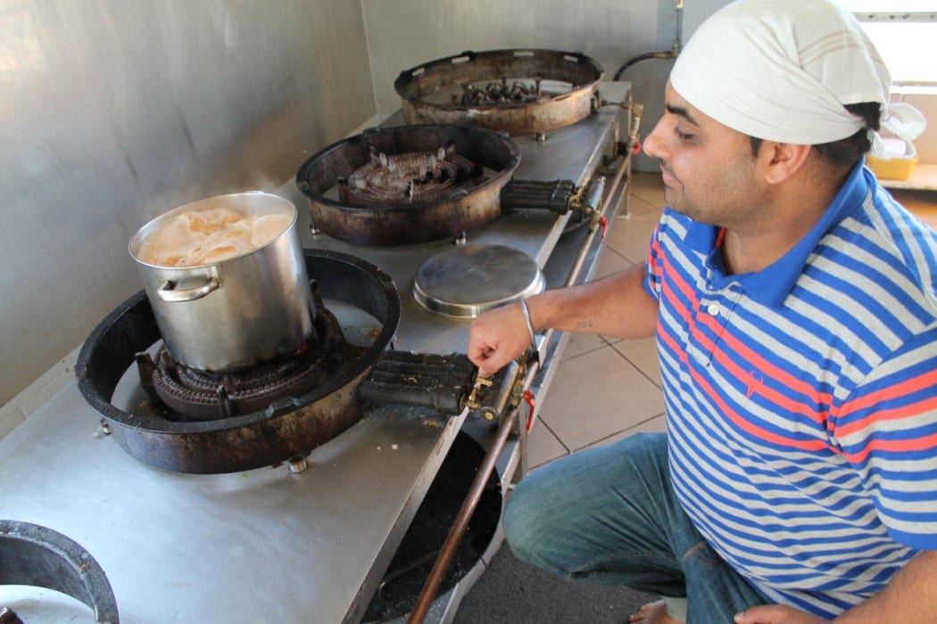 Chai tea brewing.
