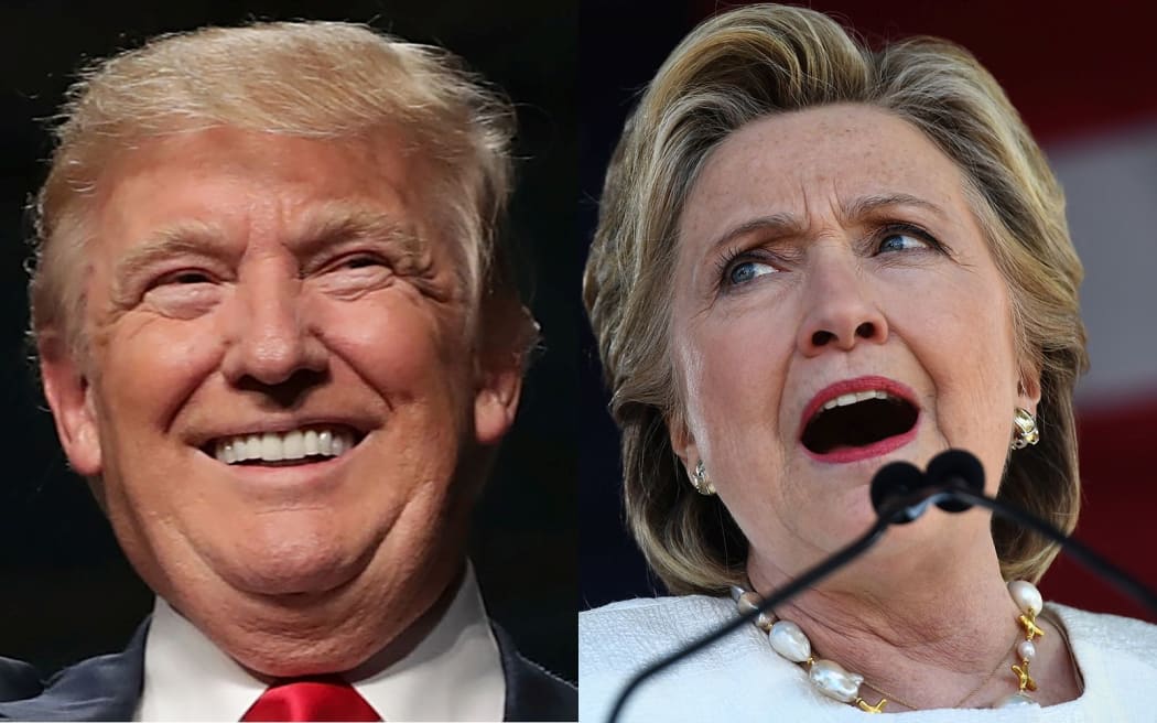 Donald Trump and Hillary Clinton.