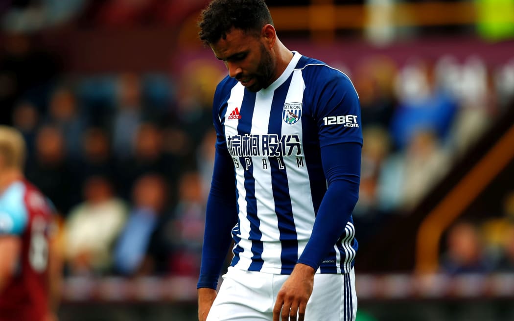 West Bromwich forward Hal Robson-Kanu