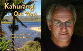 NZ author Gerard Hindmarsh and his latest book Kahurangi Out West
