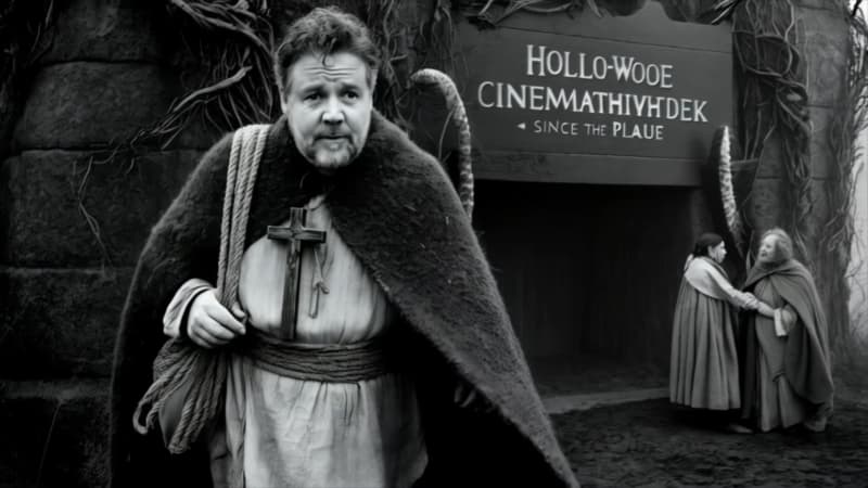 Screenshot from Hollywood Avondale's AI pre-show video.