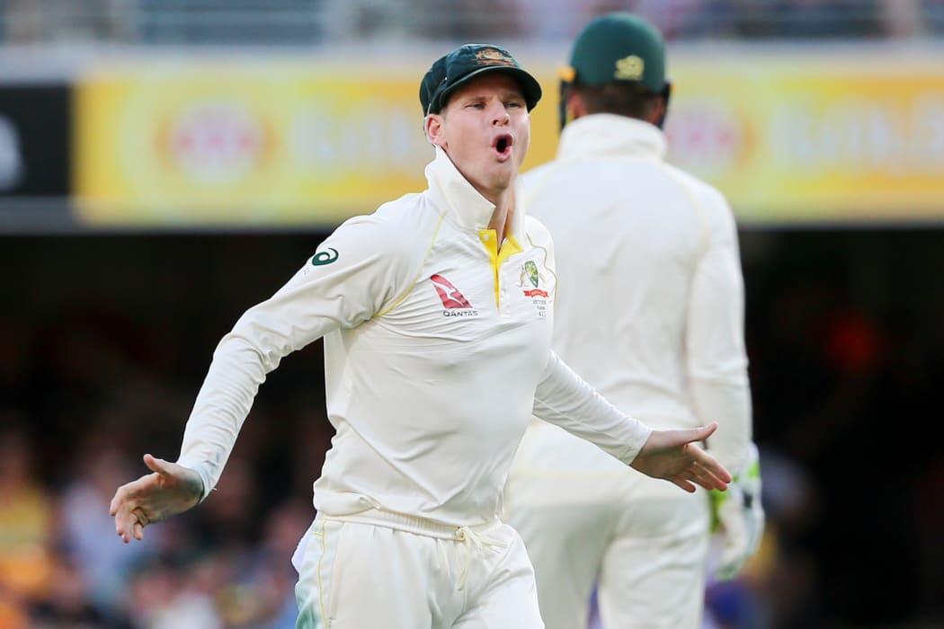 Steve Smith. Day 1 of the first Ashes Test Match, Australia v England at the Gabba. Brisbane, Australia, 23 November 2017.