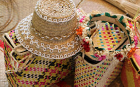Some examples of Tokelau weaving