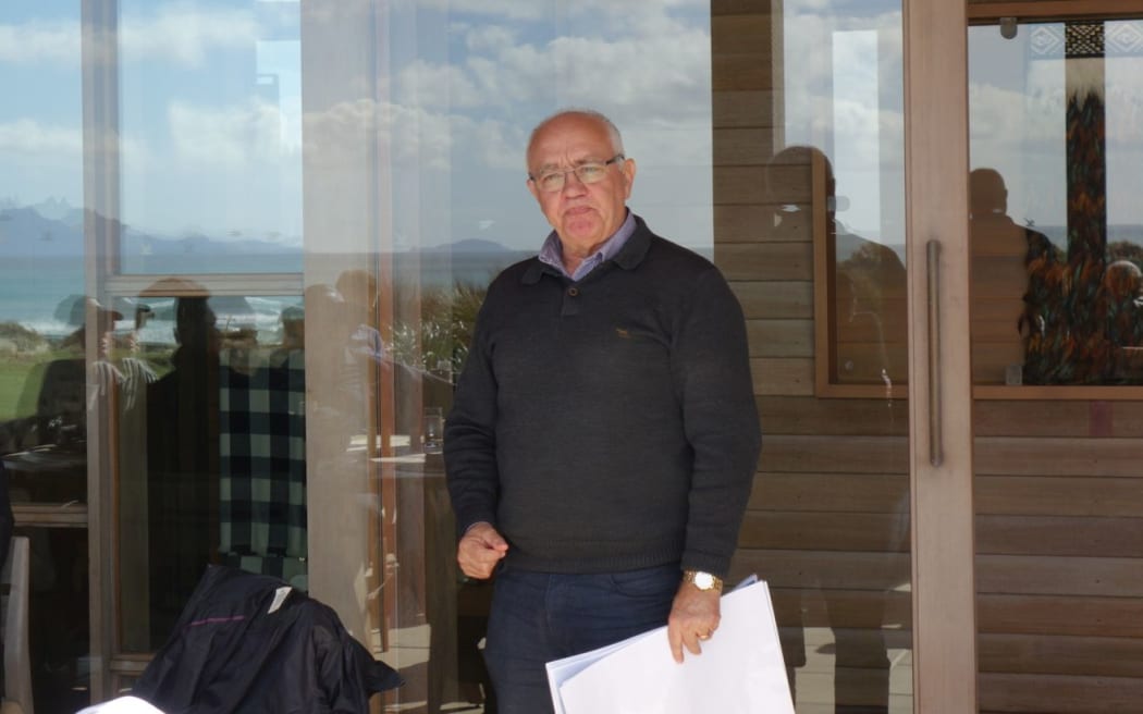 Te Uri o Hau's project manager Peter Wilson.