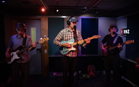 Marlin's Dreaming performing live at the RNZ Auckland studio