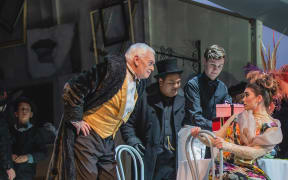 Barry Mora in NZ Opera's 2018 production of La Boheme