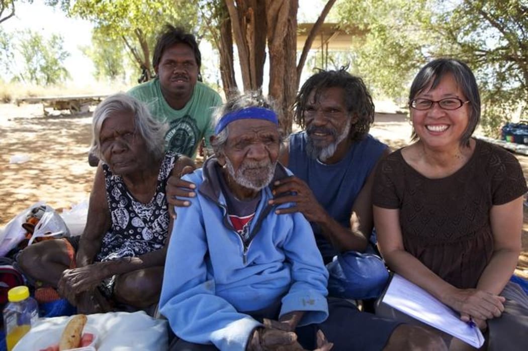 Putuparri and the Rainmakers:  Dolly Snell, Japeth Rangi, Spider Snell ,Tom Putuparri Lawford, Nicole Ma.