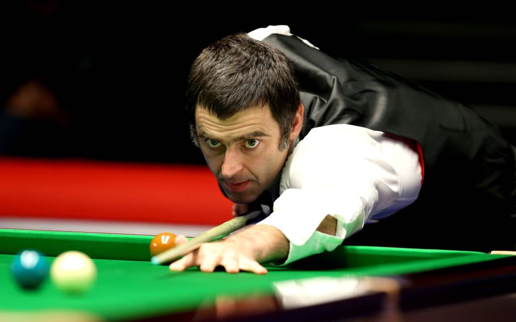 English snooker player Ronnie O'Sullivan