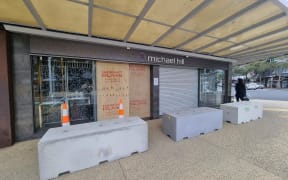 The Michael Hill store in Takapuna has closed after several burglaries and ram-raids in 2022.
