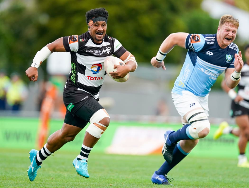 Manu Samoa winger Neria Fomai starred for Hawke's Bay in last year's NPC.