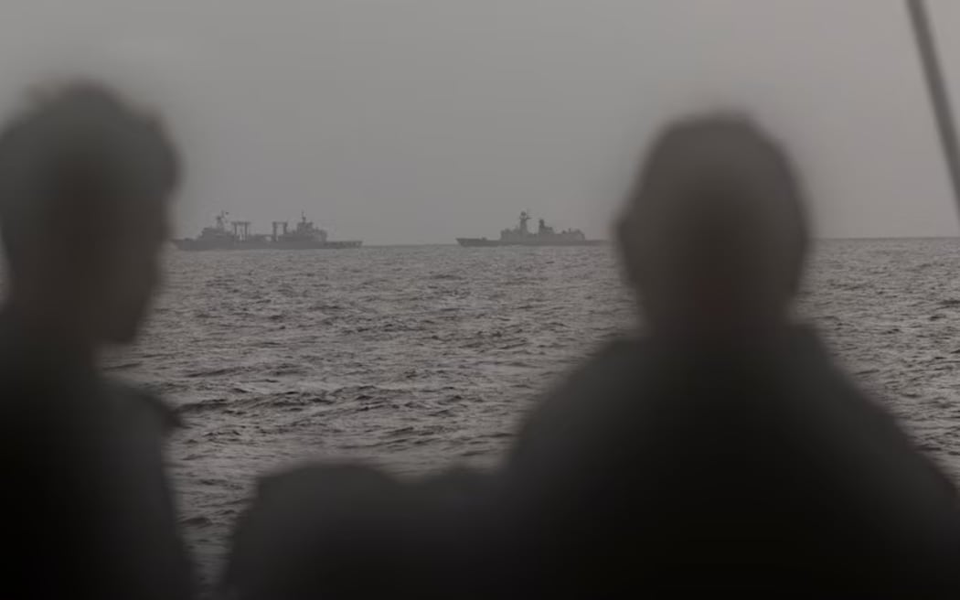 Three Chinese vessels were recently spotted 150 nautical miles east of Sydney.
