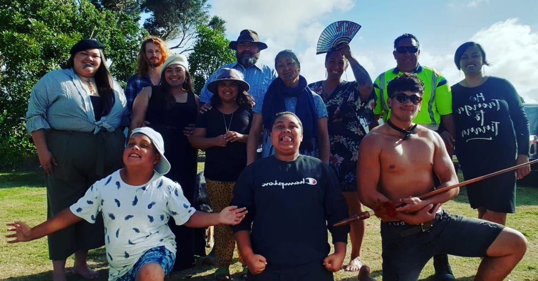 Rawiri Wright is living in a bubble of 12 at his whānau property in Hawera.