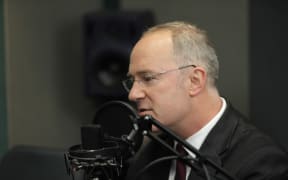 Labour's campaign chair Phil Twyford in the Auckland studio 25 September 2017.