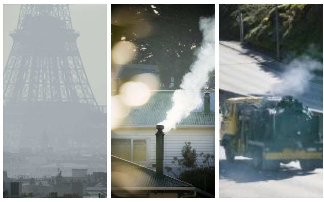 Air pollution composite