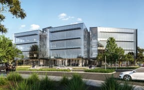 An artist's impression of the new ACC building in Hamilton