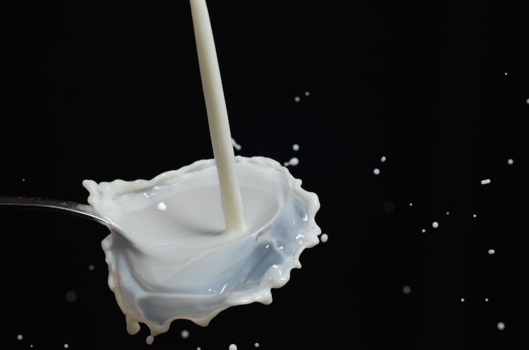 drip of milk
