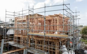 Construction in an East Auckland suburb