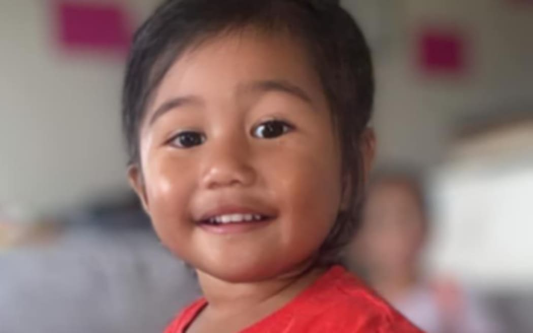 Three-year-old Catalya Remana Tangimetua-Pepene, known as Remana, is being farewelled in Ngararatunua, near Whangārei.