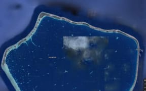 Arutua atoll in French Polynesia