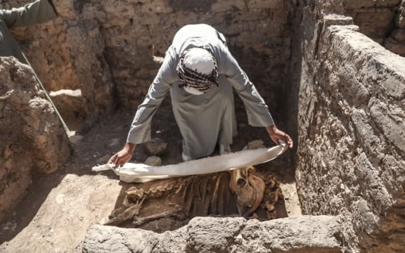 A 3,000-year-old "lost golden city" known as Aten has been unearthed in the southern city of Luxor.