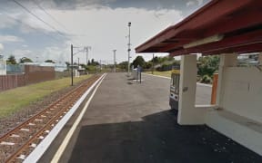 Te Mahia train station in South Auckland.