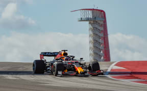 Red Bull Racing Honda driver Max Verstappen at the 2021 US Grand Prix in Texas.