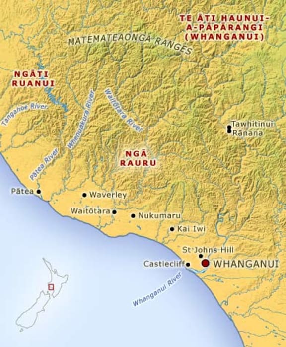 Nga Rauru territory