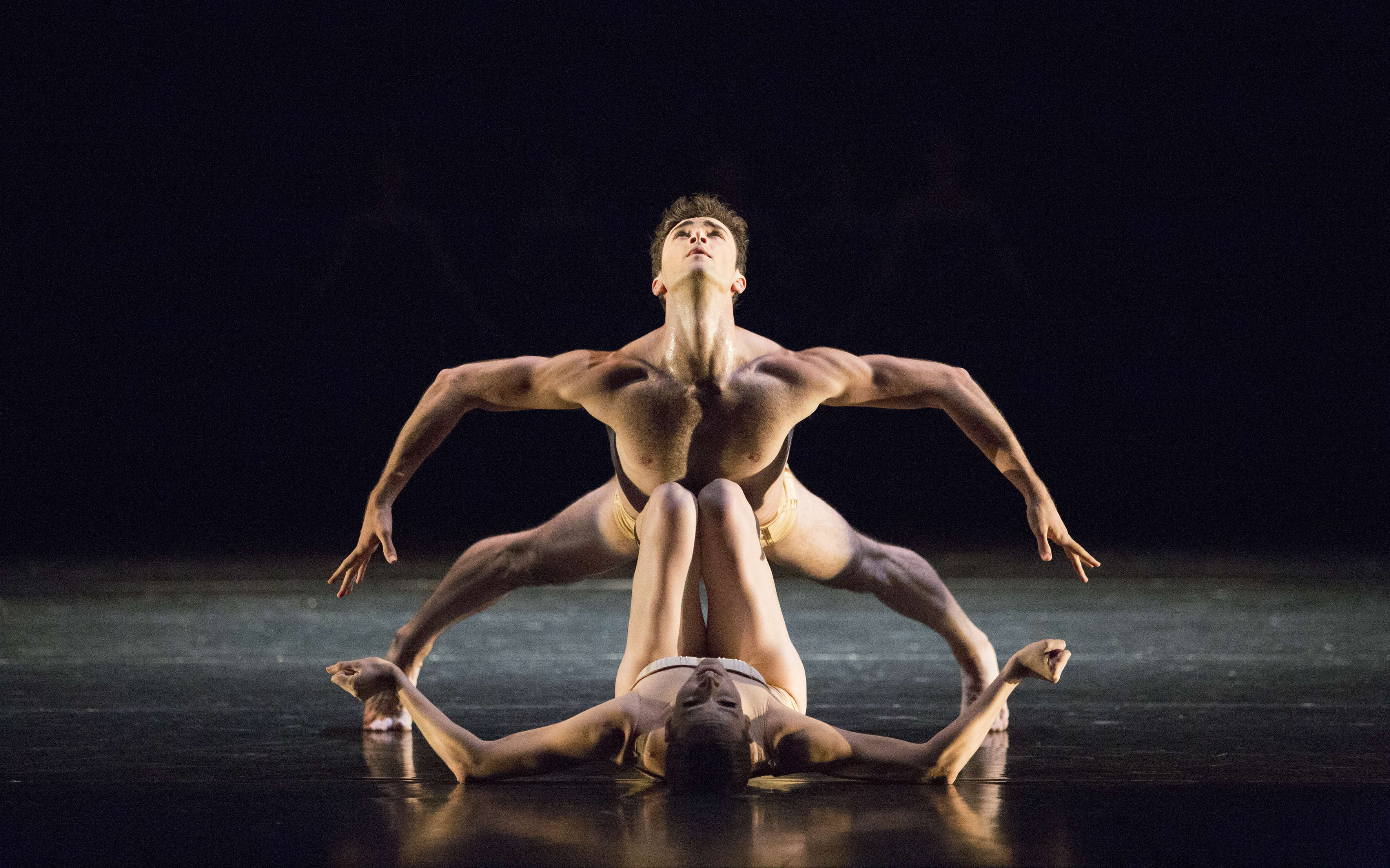 The Australian Ballet Petite Mort with dancers Alice Topp and Christiano Martino