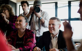At mtg with Jacinda Ardern day after election