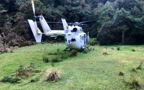 Heavy bush cover in Whirinaki Forest Park created challenging conditions for the Trust Tairāwhiti Eastland Rescue Helicopter team's weekend rescue mission.