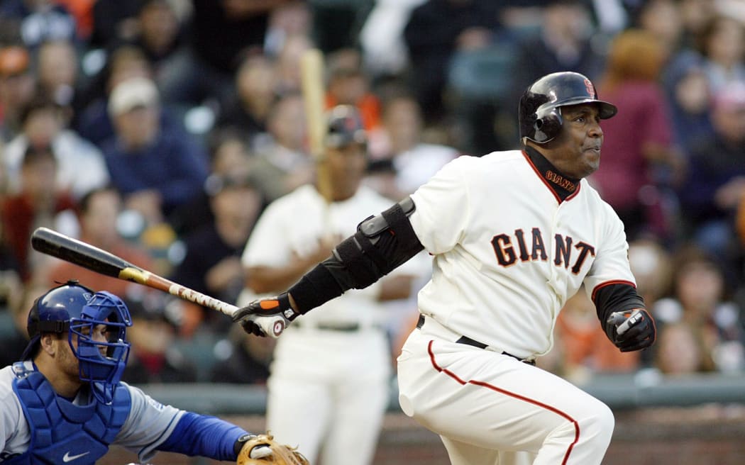 San Francisco Giants outfielder Barry Bonds.