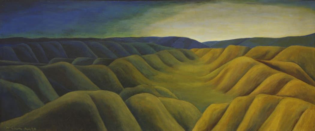 Takaka: night and day, by Colin McCahon