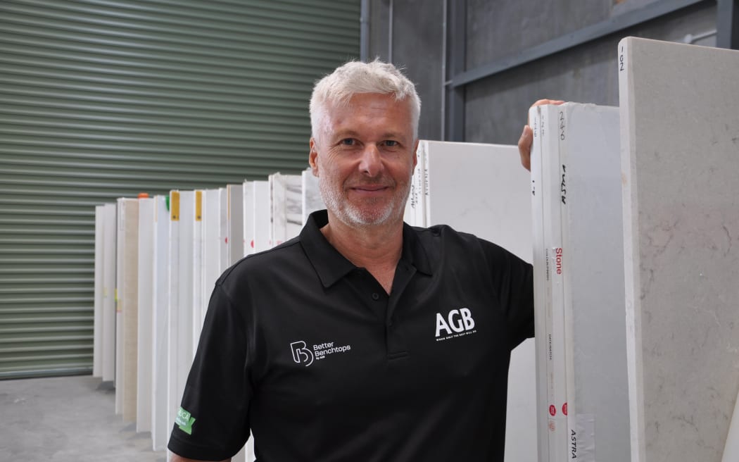 AGB Stone co-owner Cam Paranthoiene.