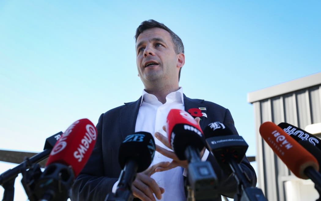 Associate Education Minister David Seymour speaks to media about cutting regulations in the sector.