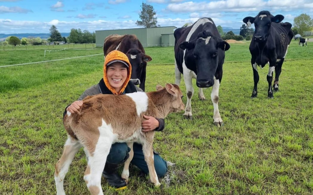 Chihiro Hanyuda moved to New Zealand from Japan with dreams of becoming a farmer.