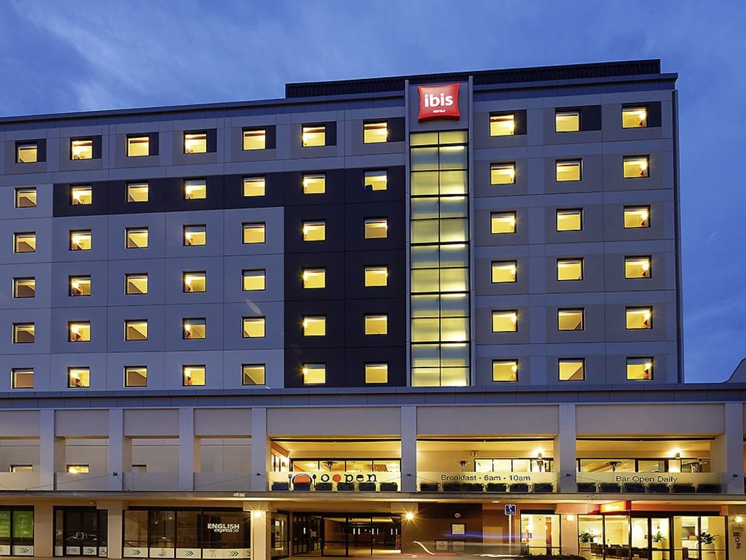 The Ibis hotel Christchurch.