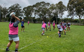 Manusina in camp ahead of their match agains Tonga this weekend.